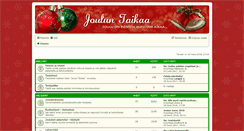 Desktop Screenshot of jouluntaikaa.com