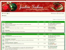 Tablet Screenshot of jouluntaikaa.com